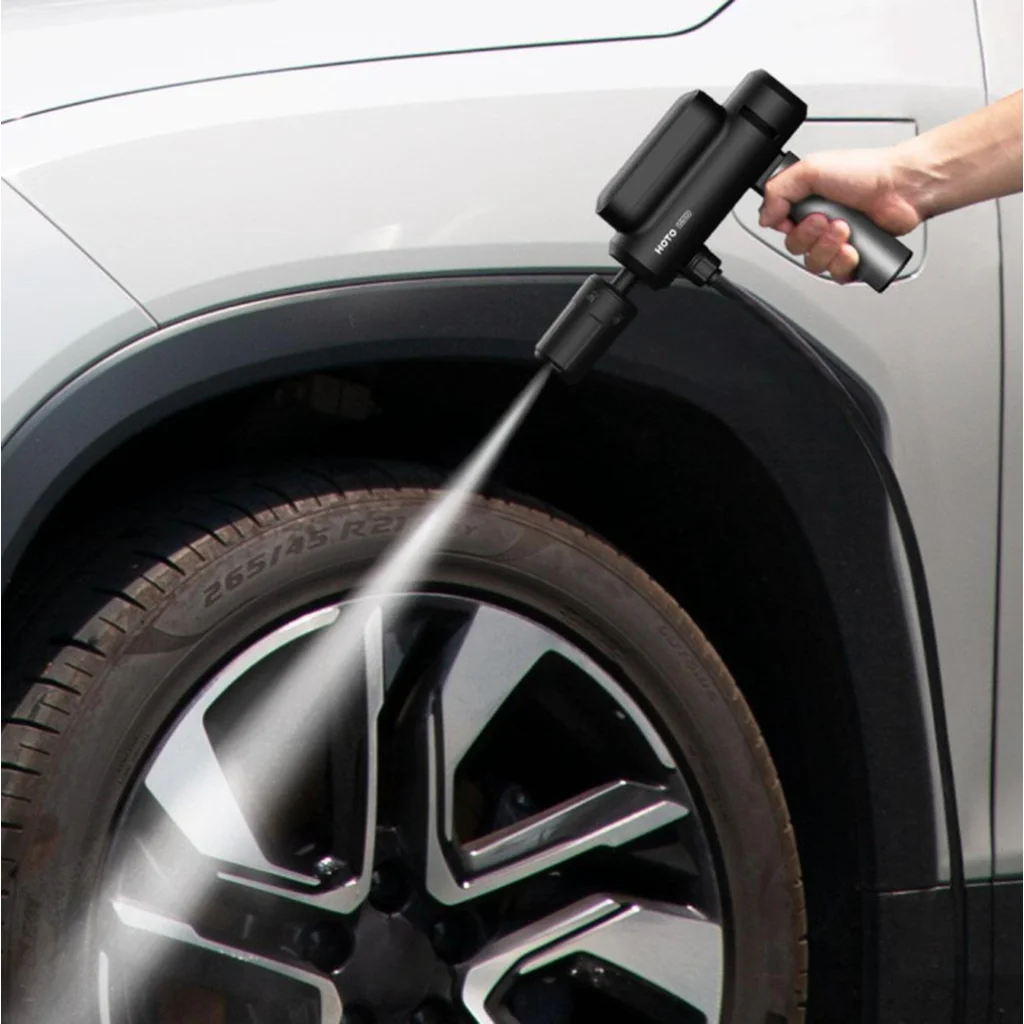 Автомойка высокого давления Xiaomi Youpin Hoto Folding Car Washing Mashine Black (HOE0006CN)