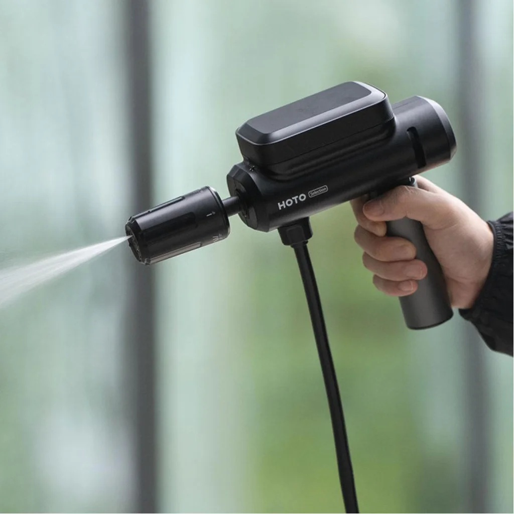 Автомойка высокого давления Xiaomi Youpin Hoto Folding Car Washing Mashine Black (HOE0006CN)