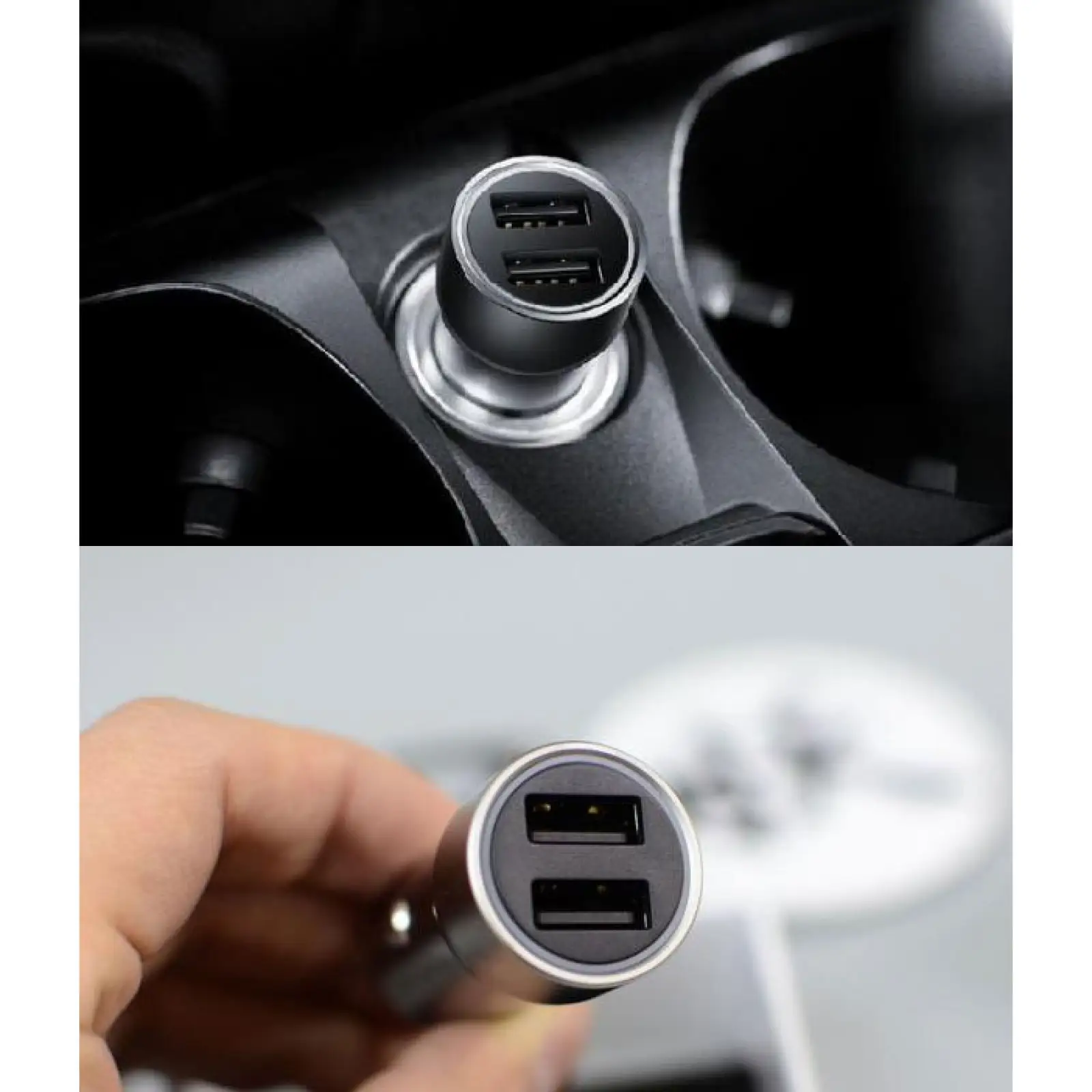 АЗП Xiaomi Roidmi Dual USB Car Charger С1 2USB Silver (1A100CNA/1A100OVA) UA