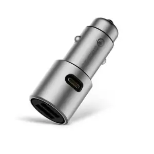 АЗП Xiaomi Roidmi Dual USB Car Charger QC 3.0 2USB Silver (XMDUCCQC30) (GDS4053CN) UA