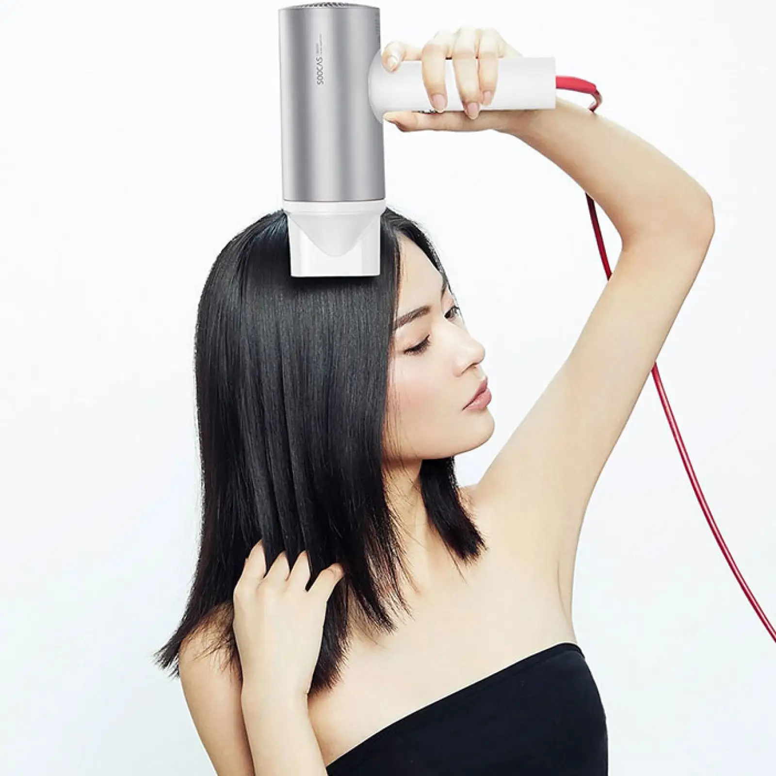 Фен для волос с ионизацией SOOCAS (Xiaomi) Hair Dryer H3S White/Silver EU