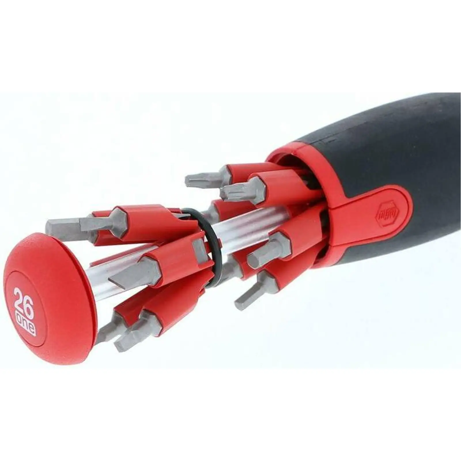 Викрутка Xiaomi Wiha Screwdriver + 26 насадок Red/Black (77790)