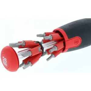 Викрутка Xiaomi Wiha Screwdriver + 26 насадок Red/Black (77790)
