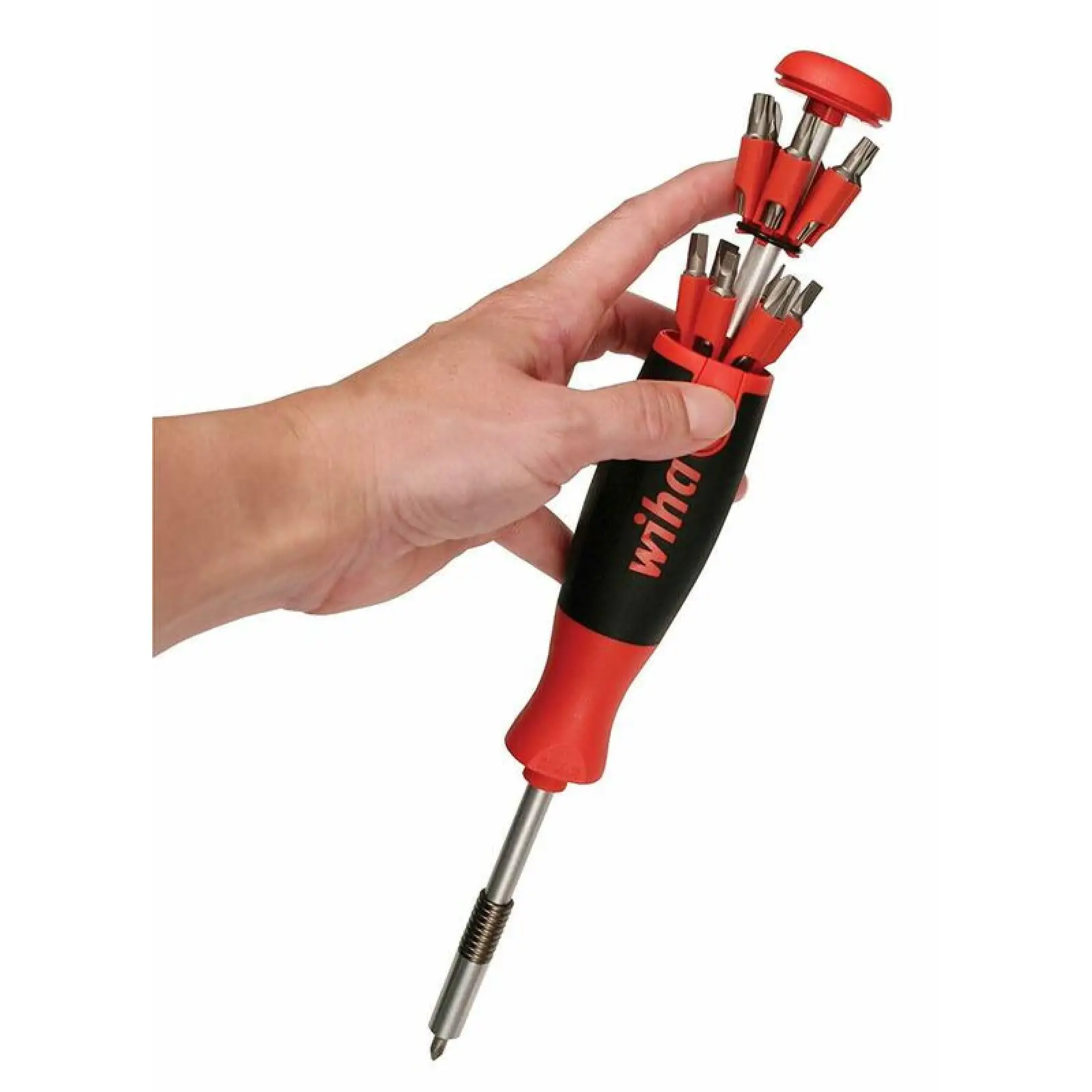 Викрутка Xiaomi Wiha Screwdriver + 26 насадок Red/Black (77790)