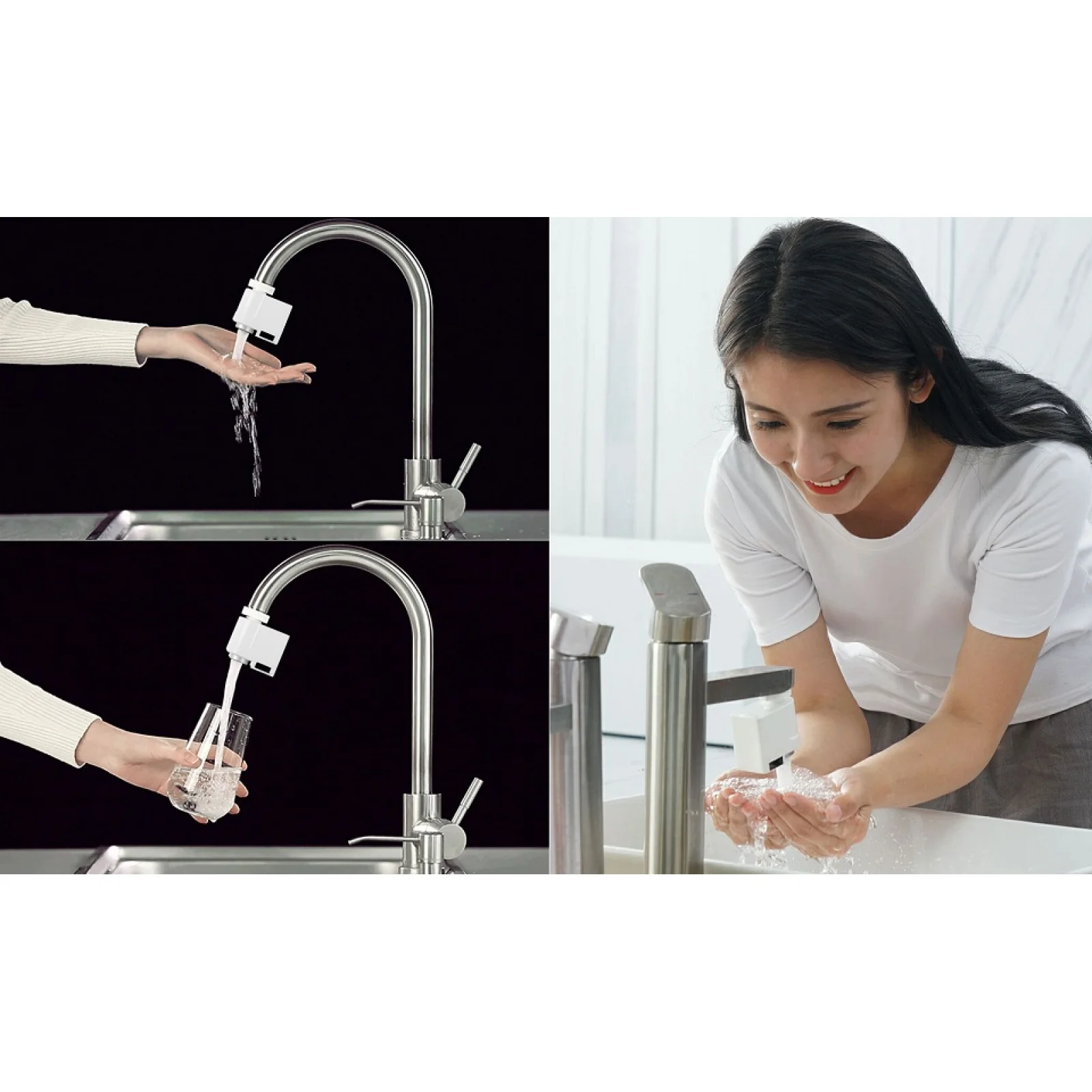 Сенсорна насадка на кран Xiaomi Xiaoda Automatic Water Saver Tap (HD-ZNJSQ-06) EU