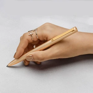 Металлическая ручка Xiaomi Mi Aluminium RollerBall Pen Gold
