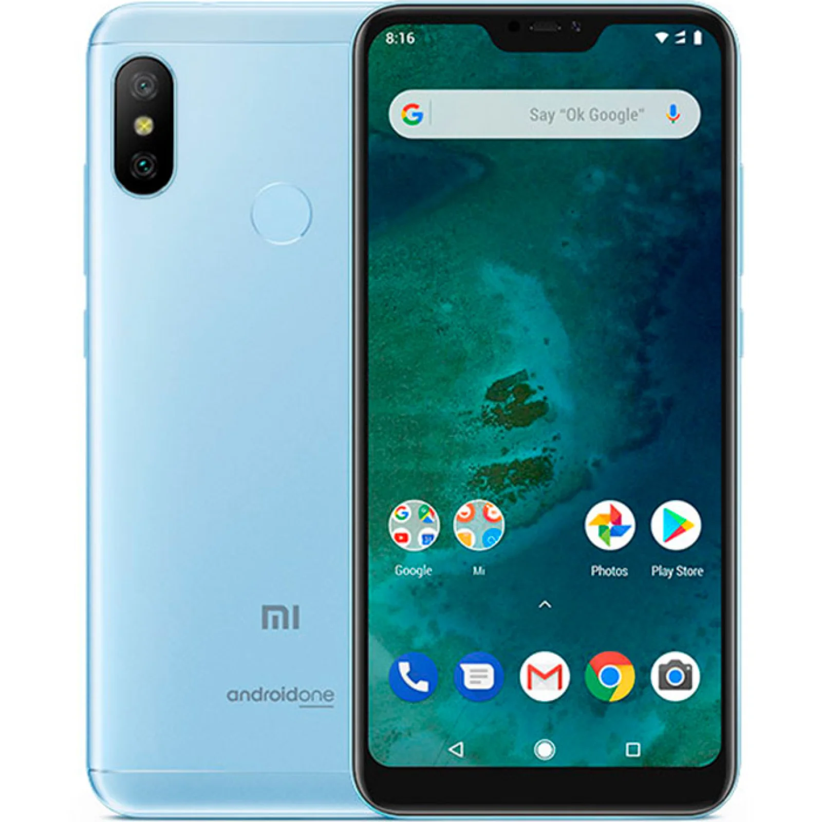 Смартфон Xiaomi Mi A2 Lite 4/64Gb Blue EU