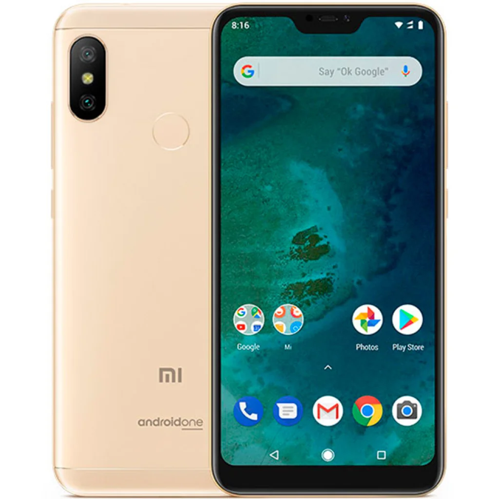 Смартфон Xiaomi Mi A2 Lite 3/32Gb Gold EU