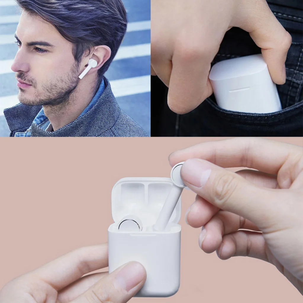 Навушники TWS Xiaomi Mi AirDots Pro White CN