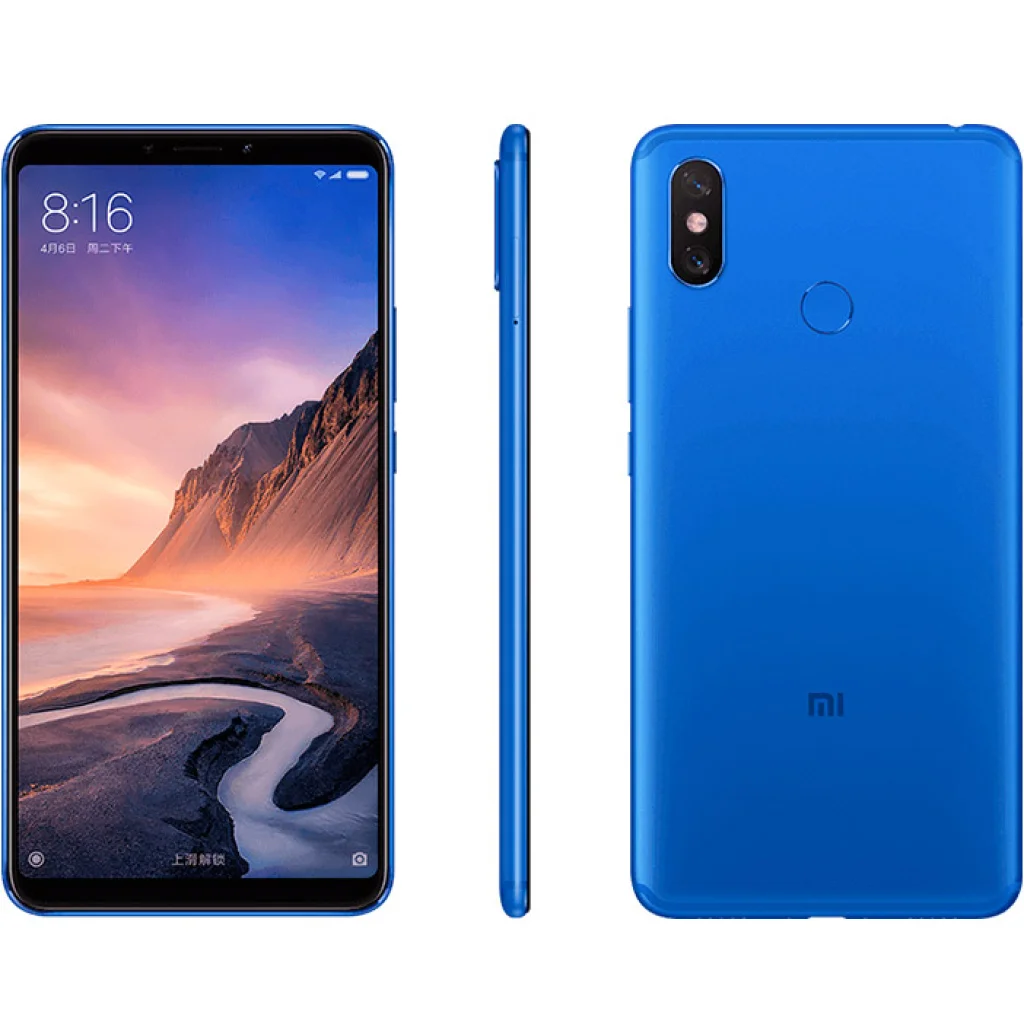 Смартфон Xiaomi Mi Max 3 4/128GB Blue