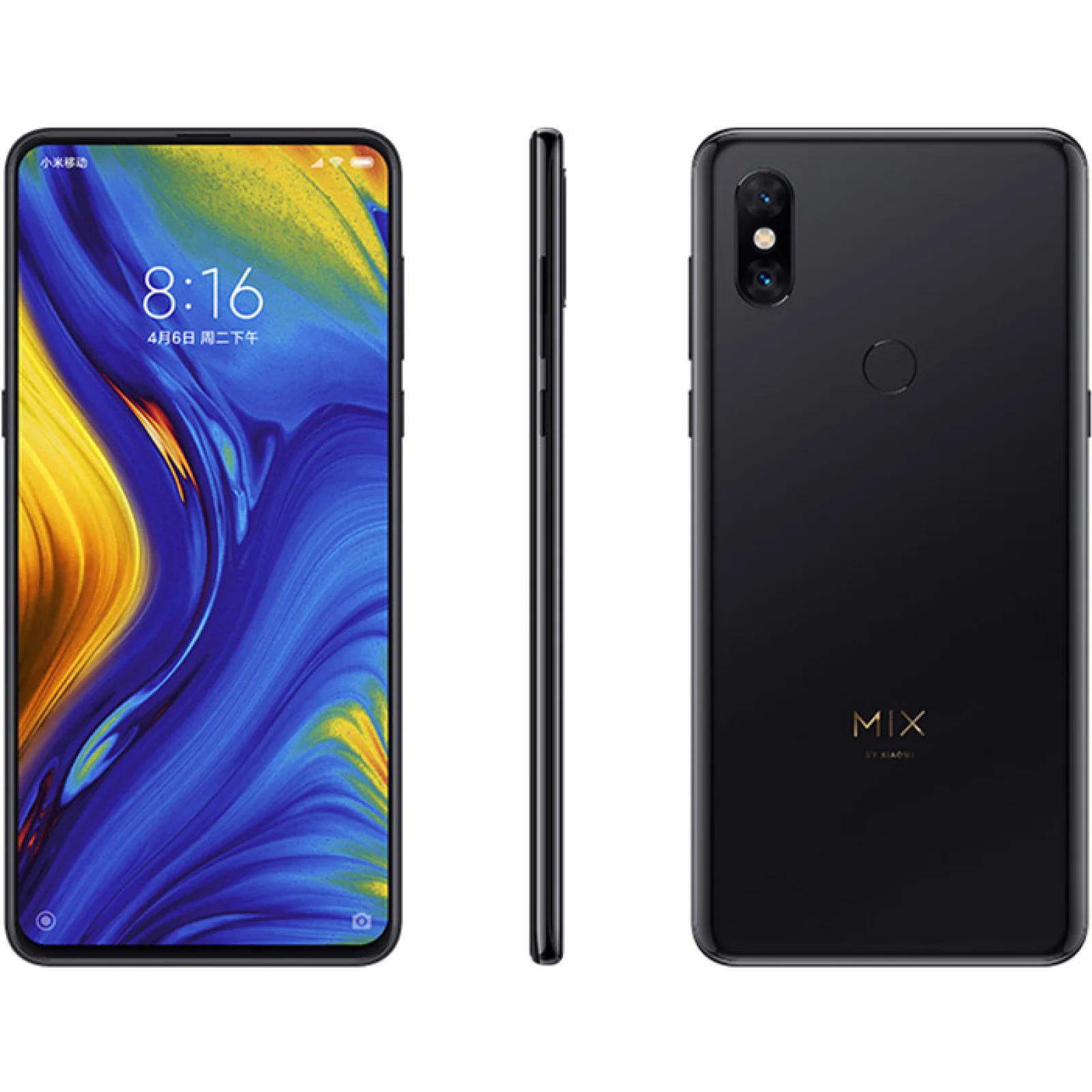 Смартфон Xiaomi Mi Mix 3 6/128GB Black EU