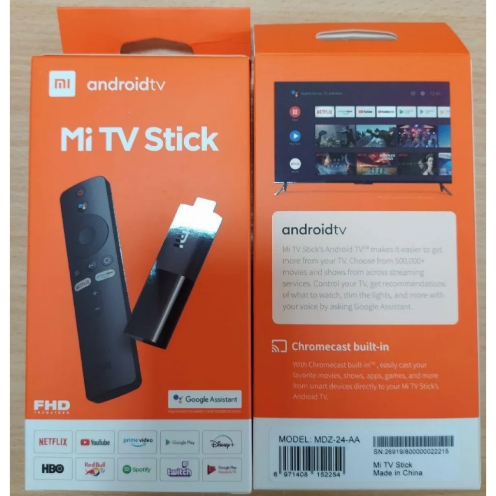 Приставка Smart TV Xiaomi Mi TV Stick (MDZ-24-AA)