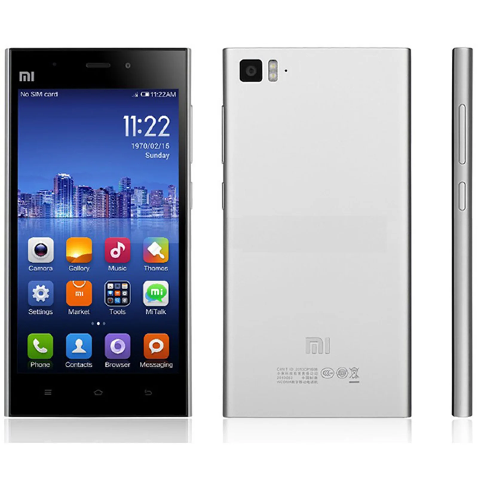 Смартфон Xiaomi MI3 64Gb 3G White UA