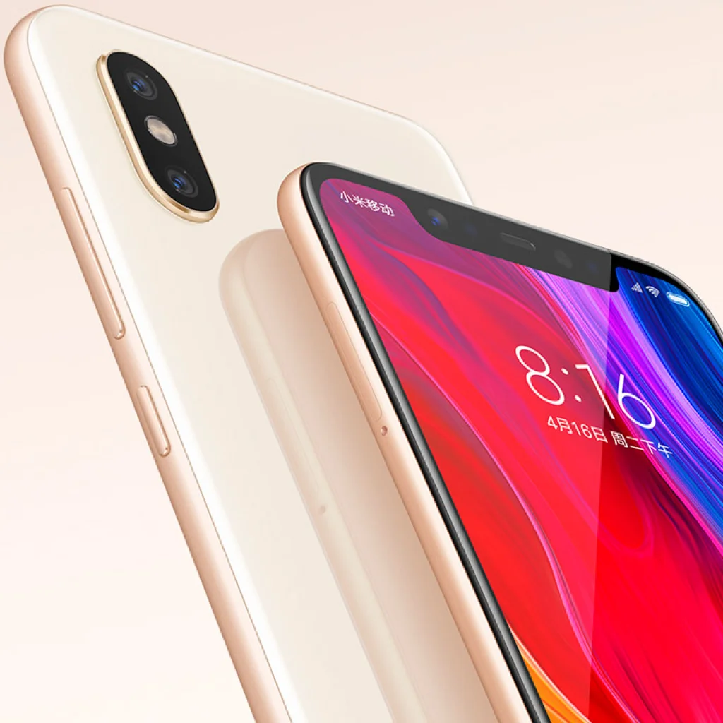 Смартфон Xiaomi MI8 6/128Gb Gold