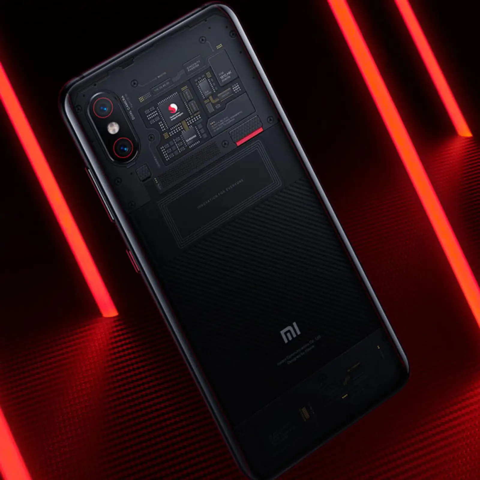 Смартфон Xiaomi MI8 Pro 8/128Gb Transparent Black UA
