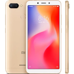 Цвет: Золотой - Смартфон Xiaomi Redmi 6 3/32GB Gold UA