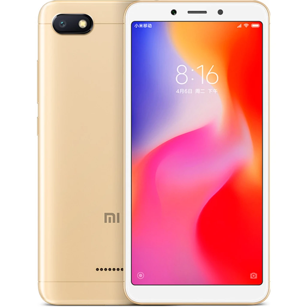 Смартфон Xiaomi Redmi 6a 2/16GB Gold EU
