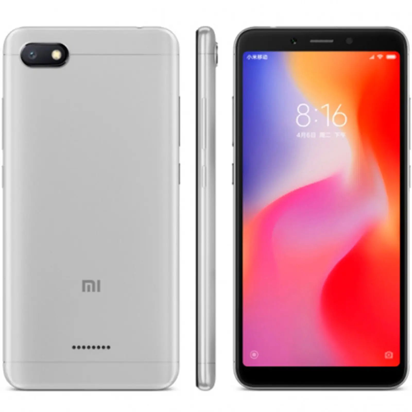 Смартфон Xiaomi Redmi 6a 2/16GB Grey UA