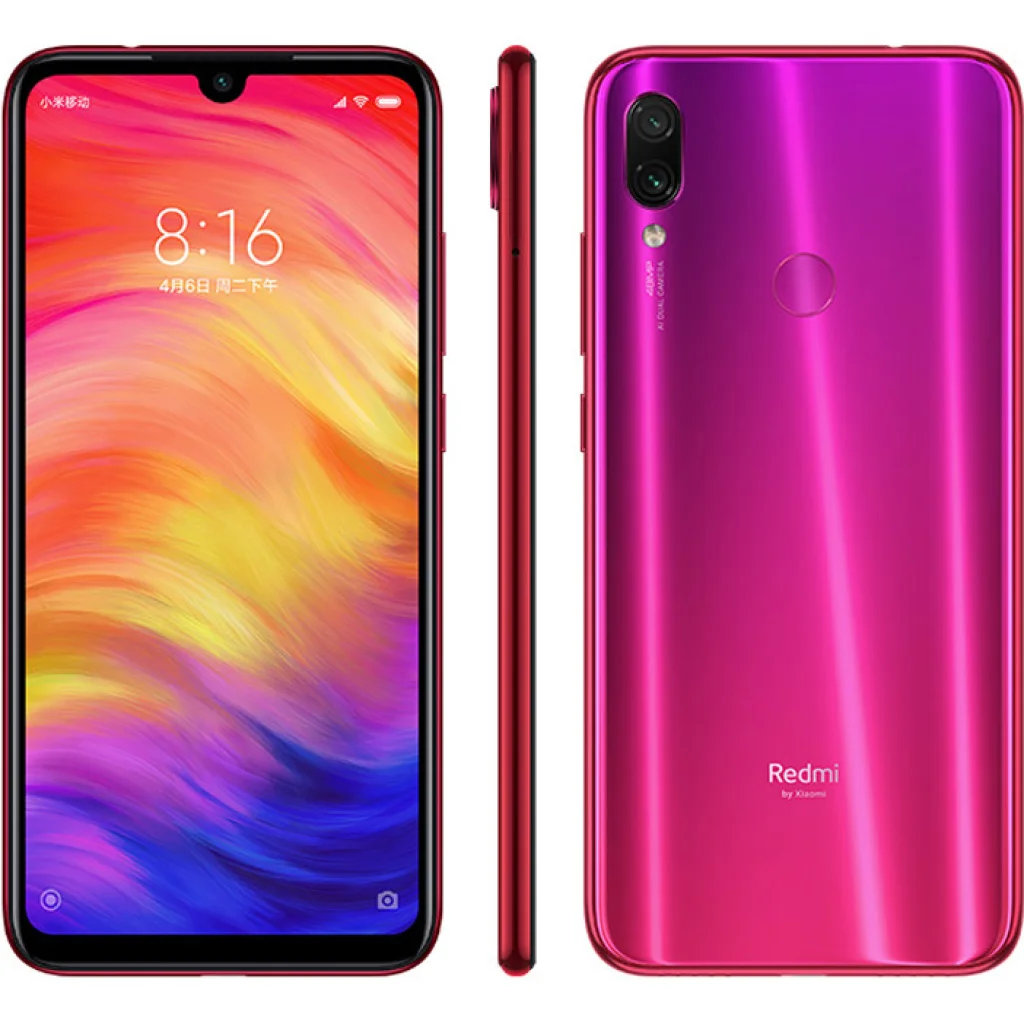 Смартфон Xiaomi Redmi Note 7 3/32GB Nebula Red EU