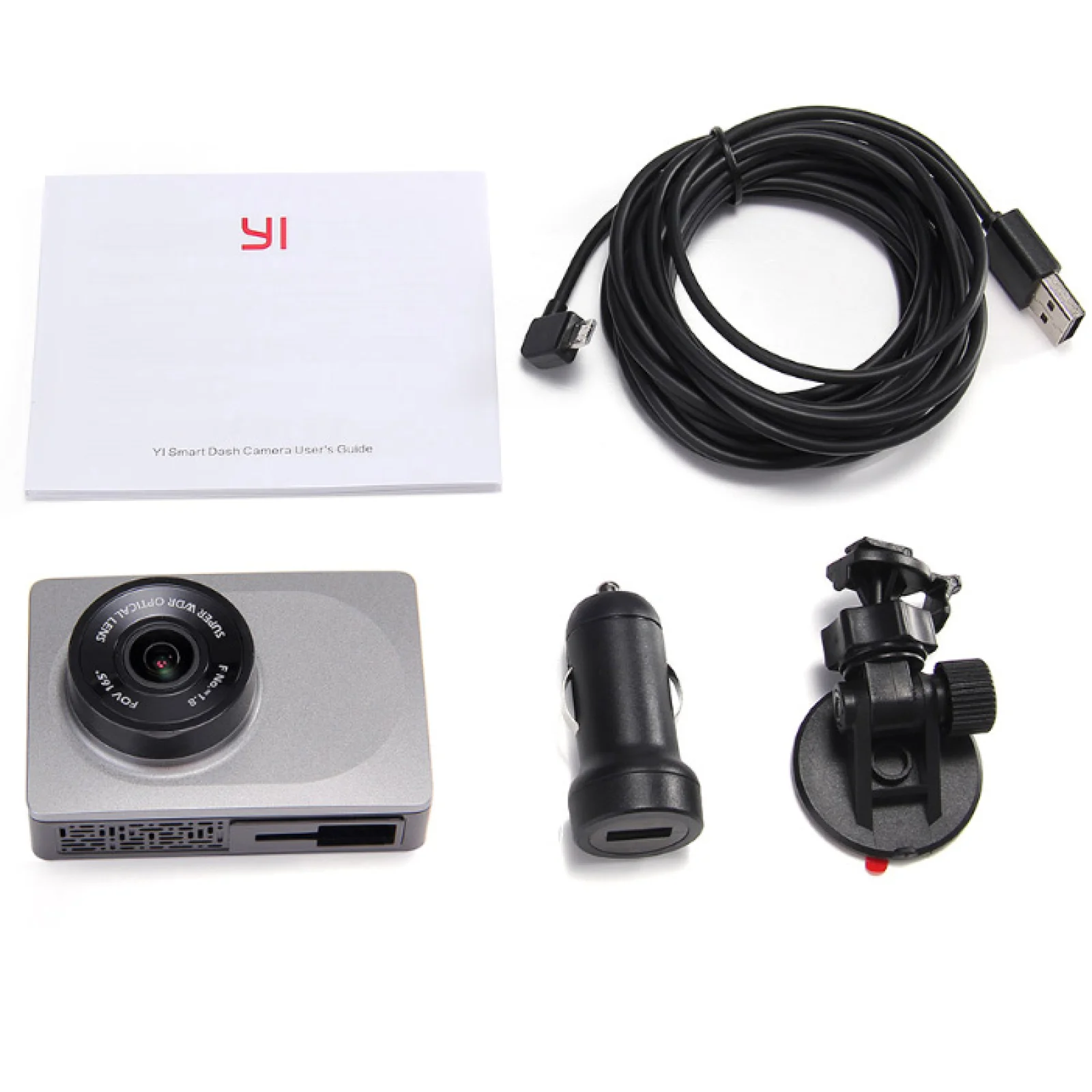 Відеореєстратор YI Smart Dash Camera Gray EU