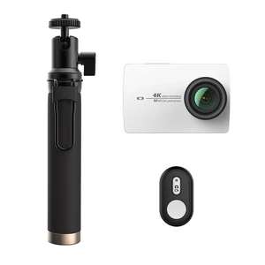 Цвет: Белый - Экшн-камера YI 4K Action Camera White KIT (Selfie Stick + Bluetooth Remote) Int.Version (YI-90006) UA