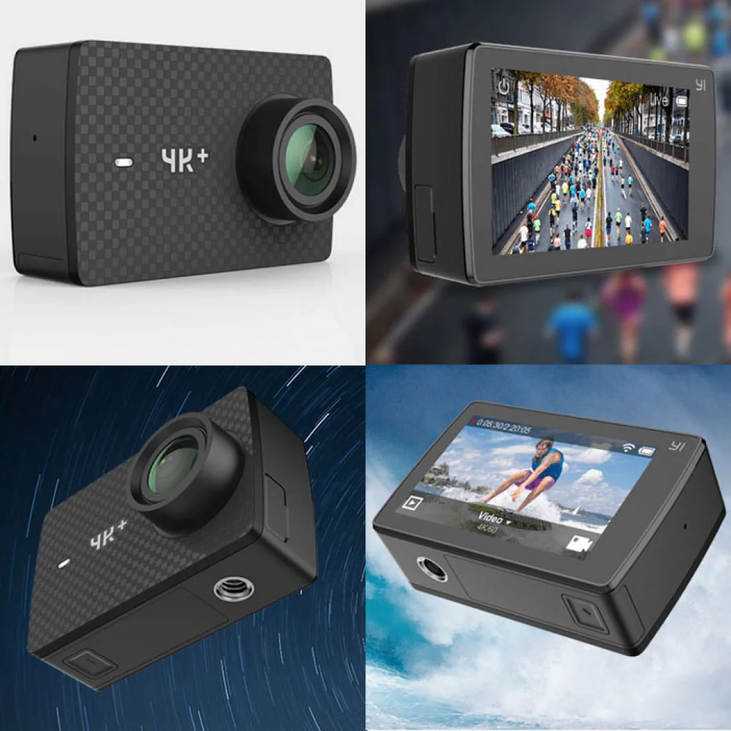 Екшн-камера Xiaomi YI 4K + Action Camera Black (YI-91105) UA