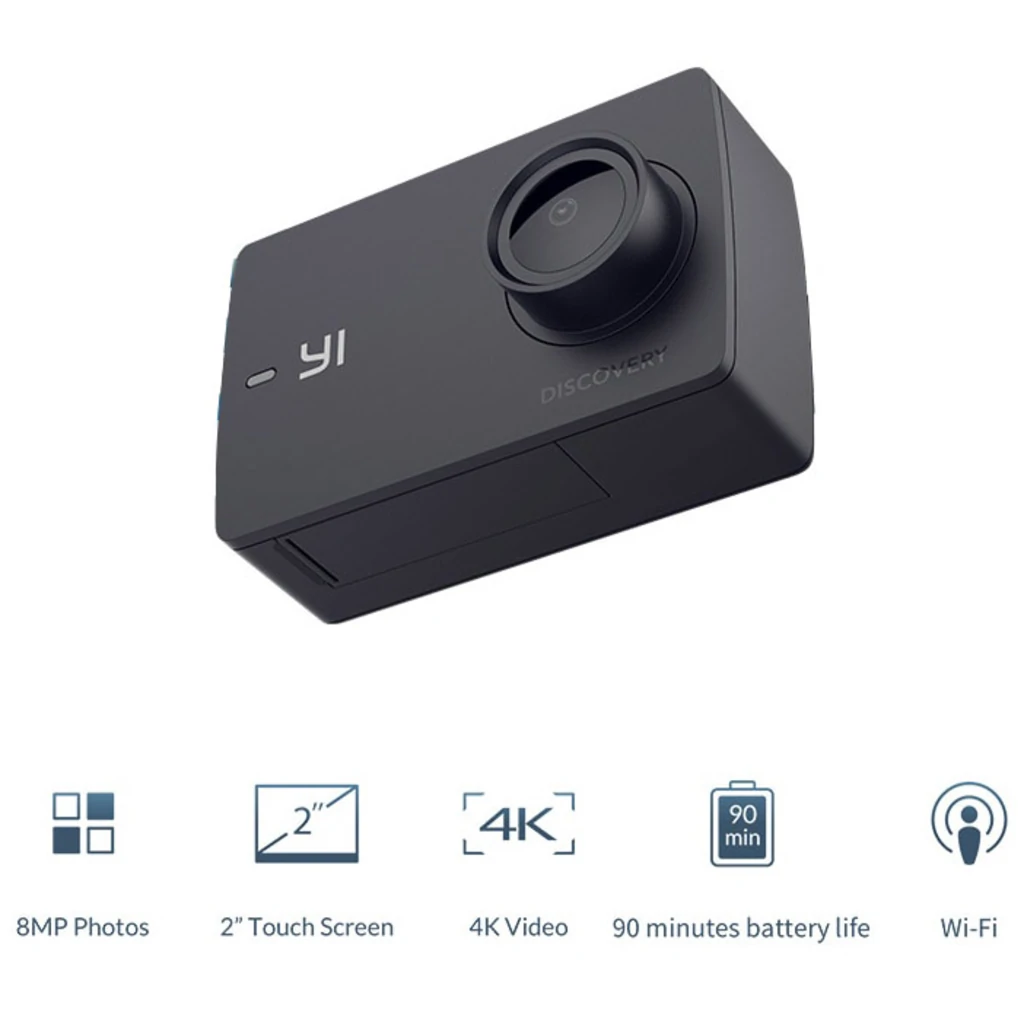 Экшн-камера YI Discovery 4K Action Camera Black (YAS.2217) UA