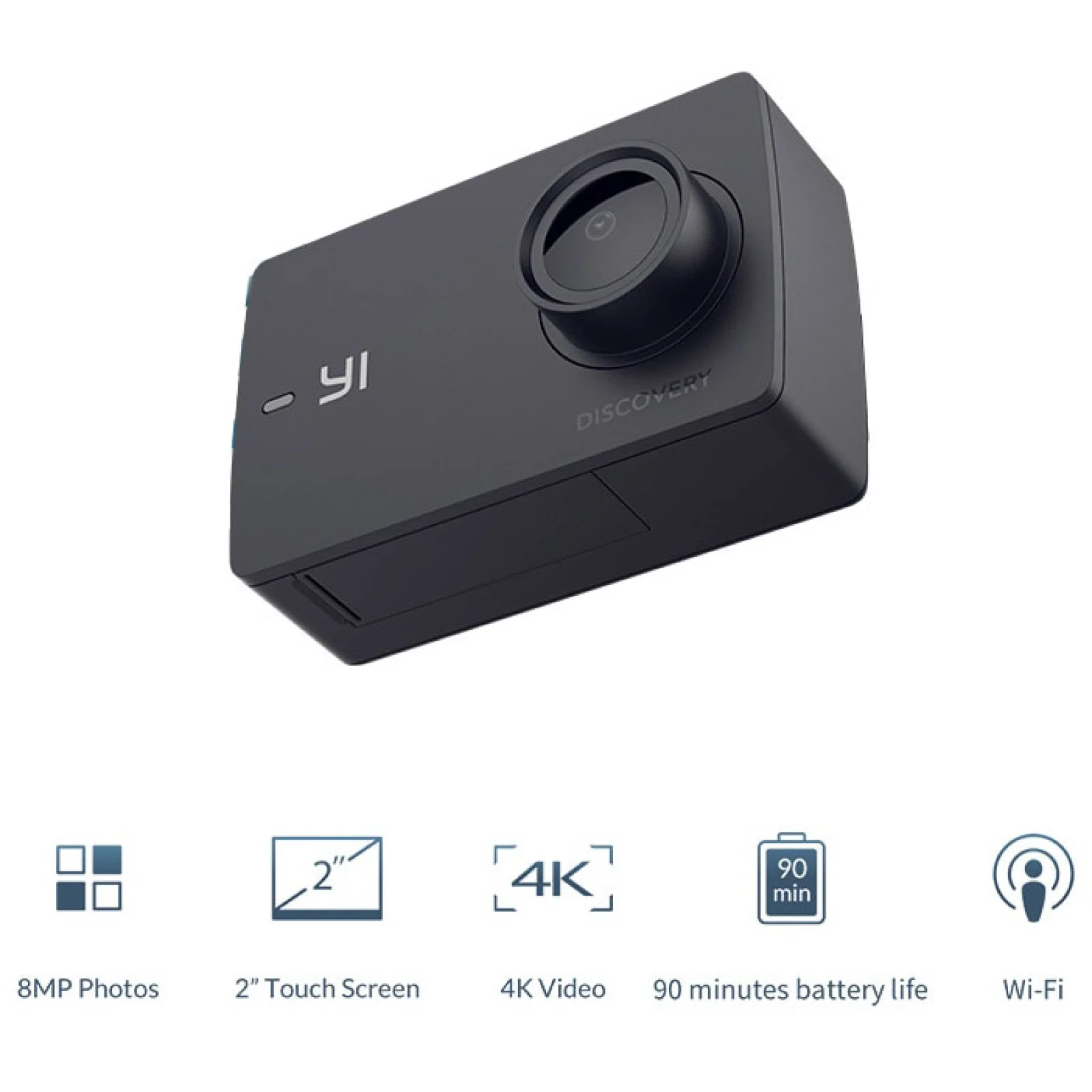 Экшн-камера YI Discovery 4K Action Camera Black (YAS.2217) UA