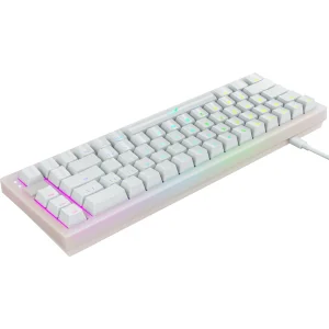 Клавиатура Xtrfy K5 Kailh Red RGB White (K5-RGB-CPT-TPWHITE-R-UKR) UA