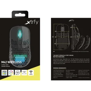 Миша Xtrfy M42 WL RGB Black (M42W-RGB-Black) UA