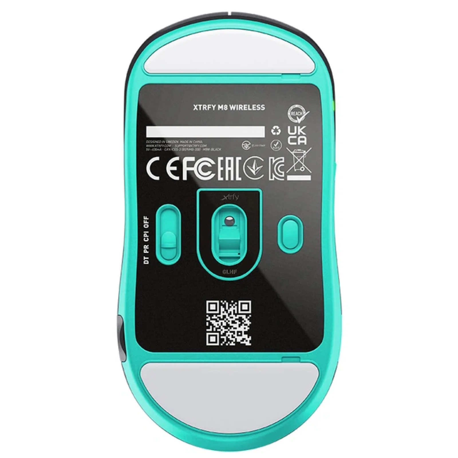 Миша Xtrfy M8 RGB WIRELESS Black (M8W-RGB-Black) UA