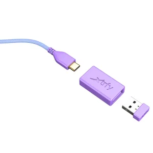 Мышь Xtrfy M8 RGB WIRELESS Frosty Purple (M8W-RGB-PURPLE) UA