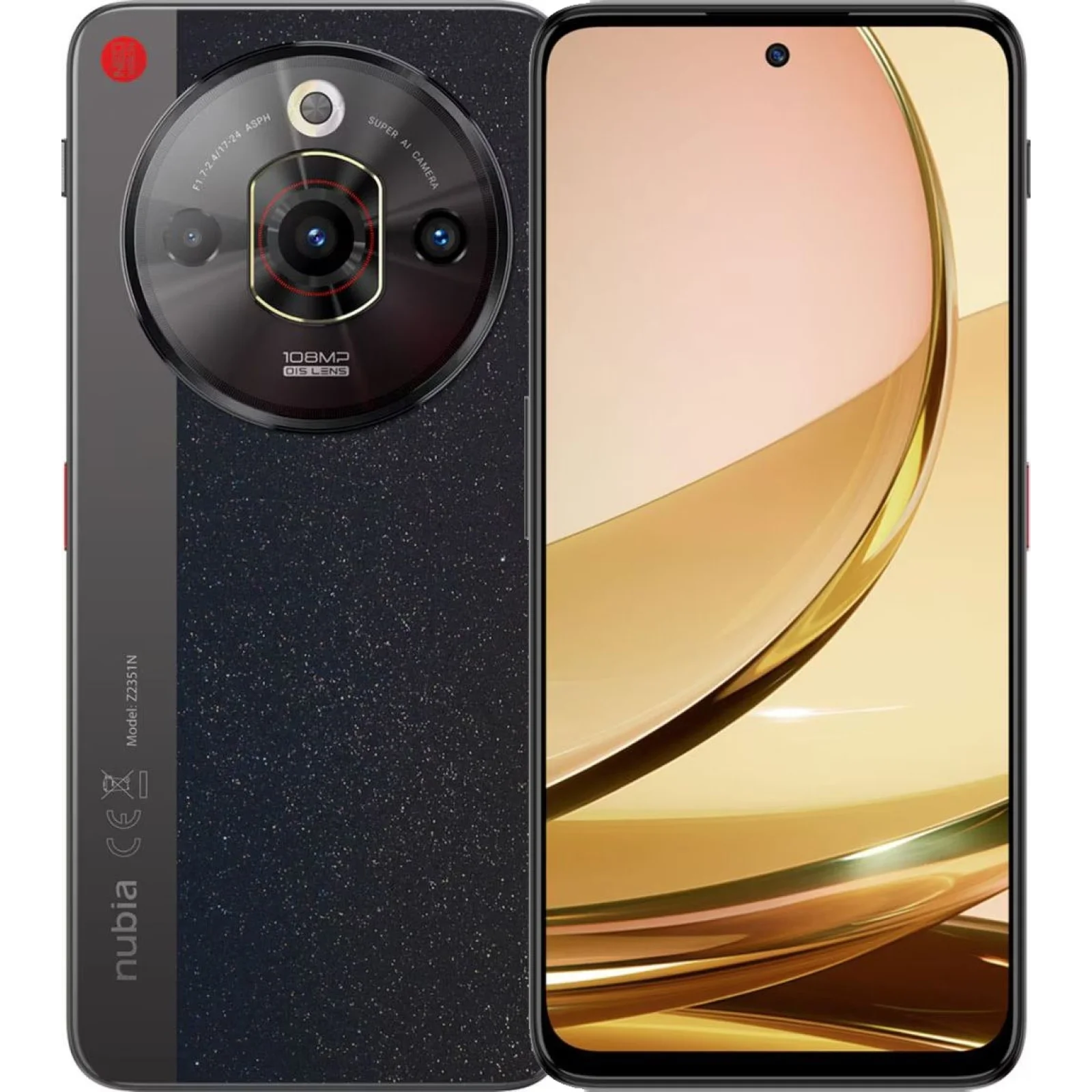 Смартфон ZTE Nubia Focus Pro 5G 8/256GB Black UA