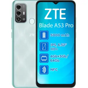 Колір: Зелений - Смартфон ZTE Blade A53 Pro 4/64GB Green UA