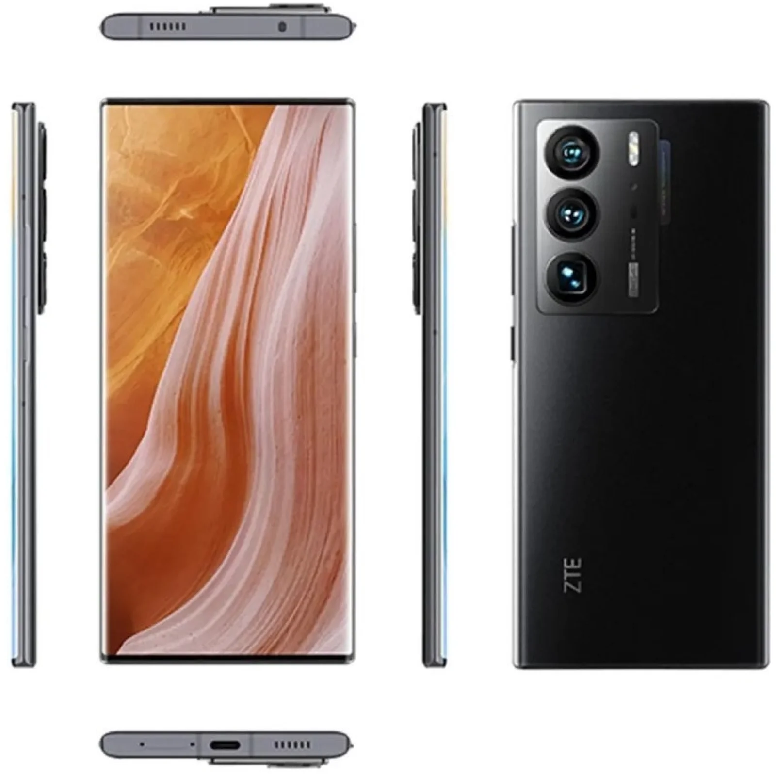 Смартфон ZTE Axon 40 Ultra 5G 8/128GB Black