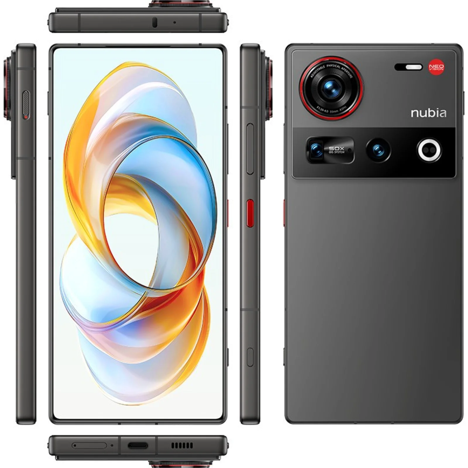 Смартфон ZTE Nubia Z70 Ultra 12/256GB Black