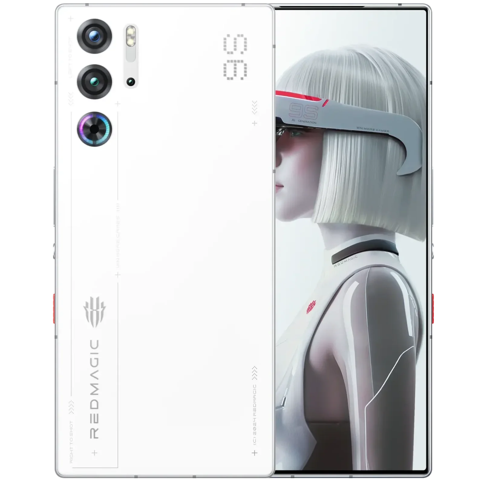 Смартфон ZTE Nubia RedMagic 9S Pro 12/256GB Frost
