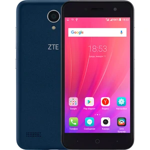 Цвет: Синий - Смартфон ZTE Blade A520 2/16Gb Blue UA