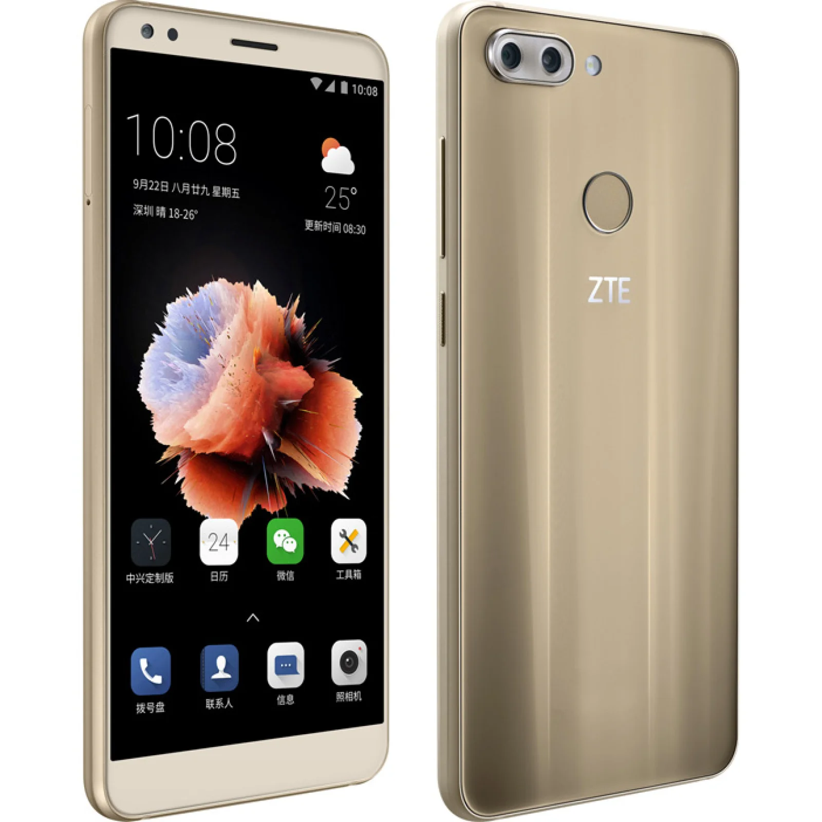 Смартфон ZTE Blade V9 3/32Gb Gold UA