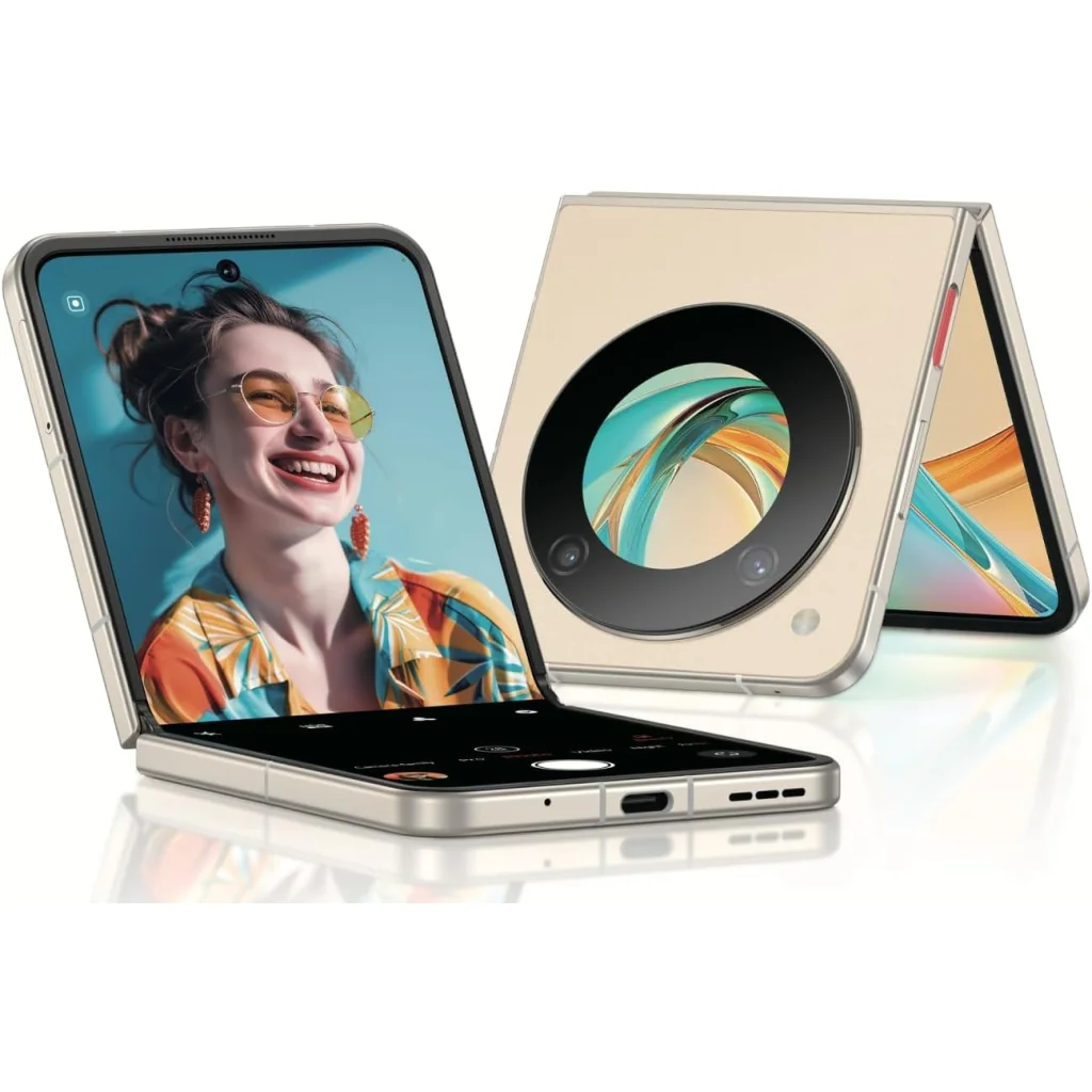 Смартфон ZTE Nubia Flip 5G 12/512GB Sunshine Gold