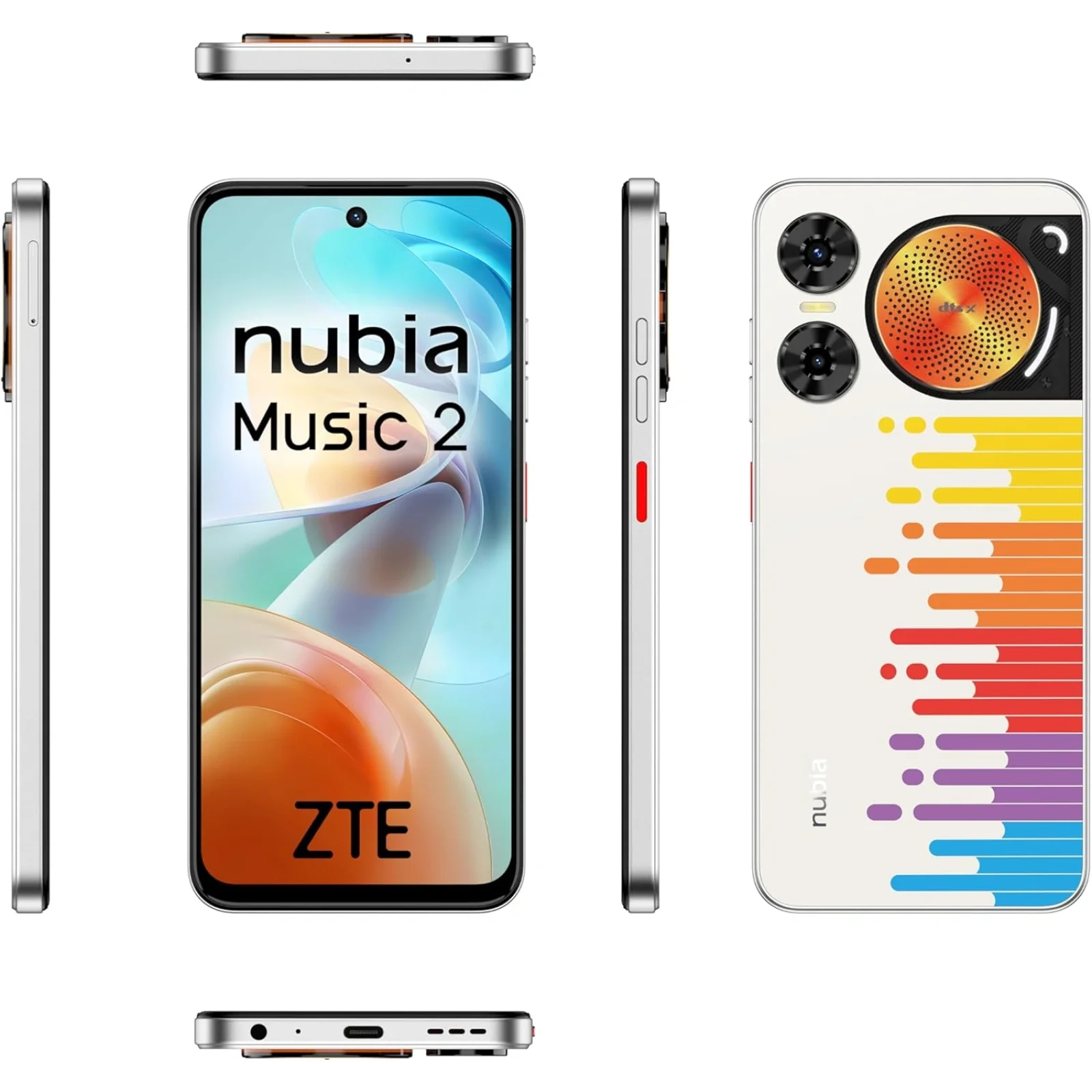 Смартфон ZTE Nubia Music 2 4/256GB Melody Wave