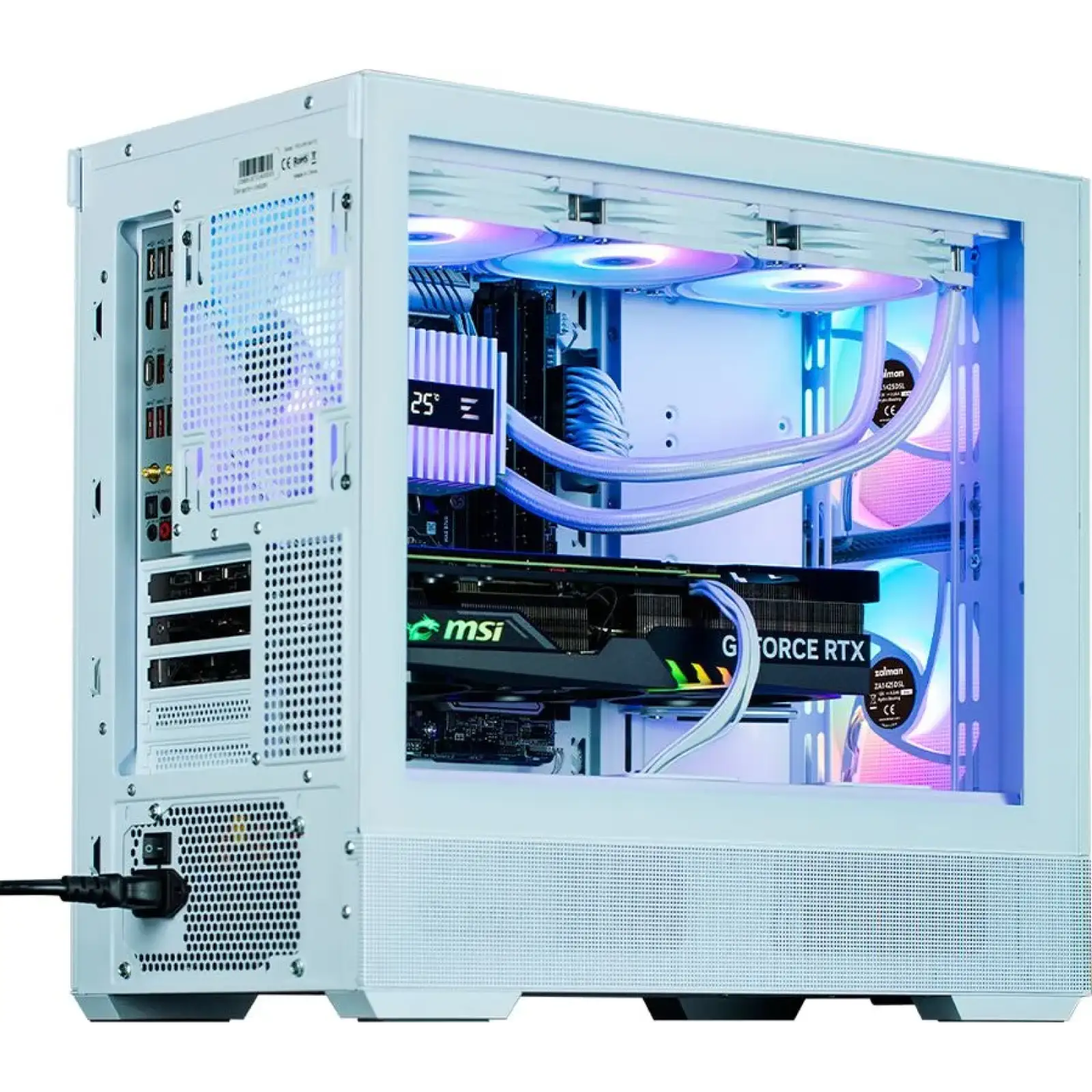 Корпус Zalman P30 AIR White Без БП (P30AIRWHITE) UA