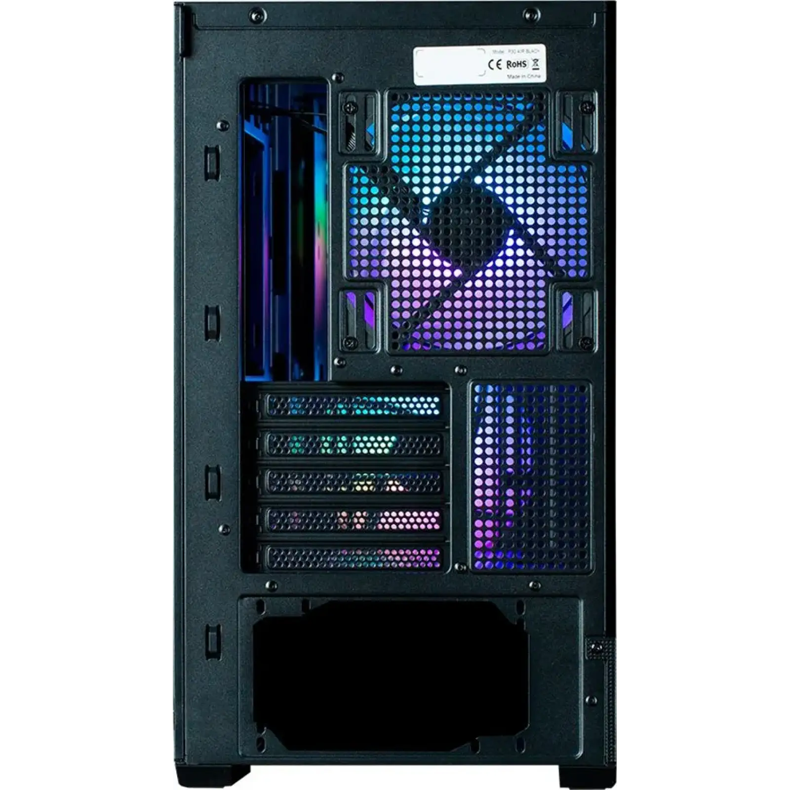 Корпус Zalman P30 AIR Black Без БП (P30AIRBLACK) UA