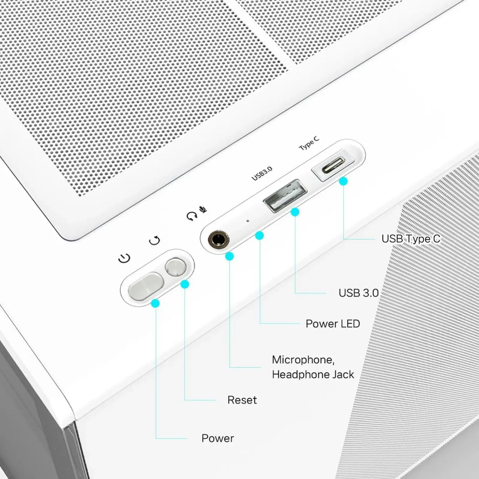 Корпус Zalman P10 White Без БП (P10WHITE) UA