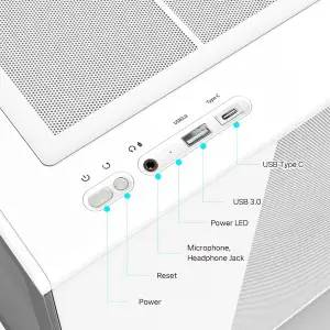 Корпус Zalman P10 White Без БП (P10WHITE) UA