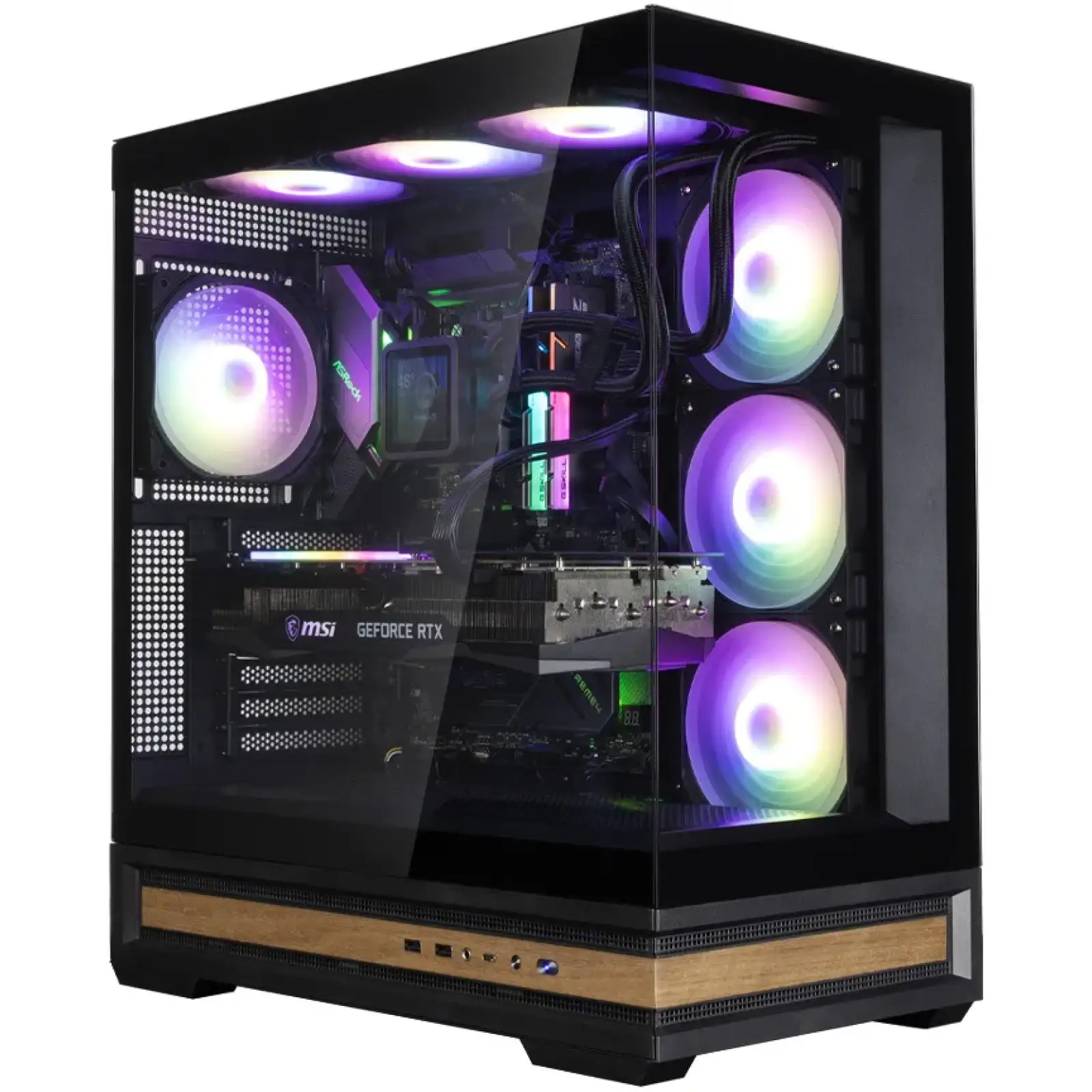 Корпус Zalman P40 NAMU Black Без БП (P40NAMUBLACK) UA