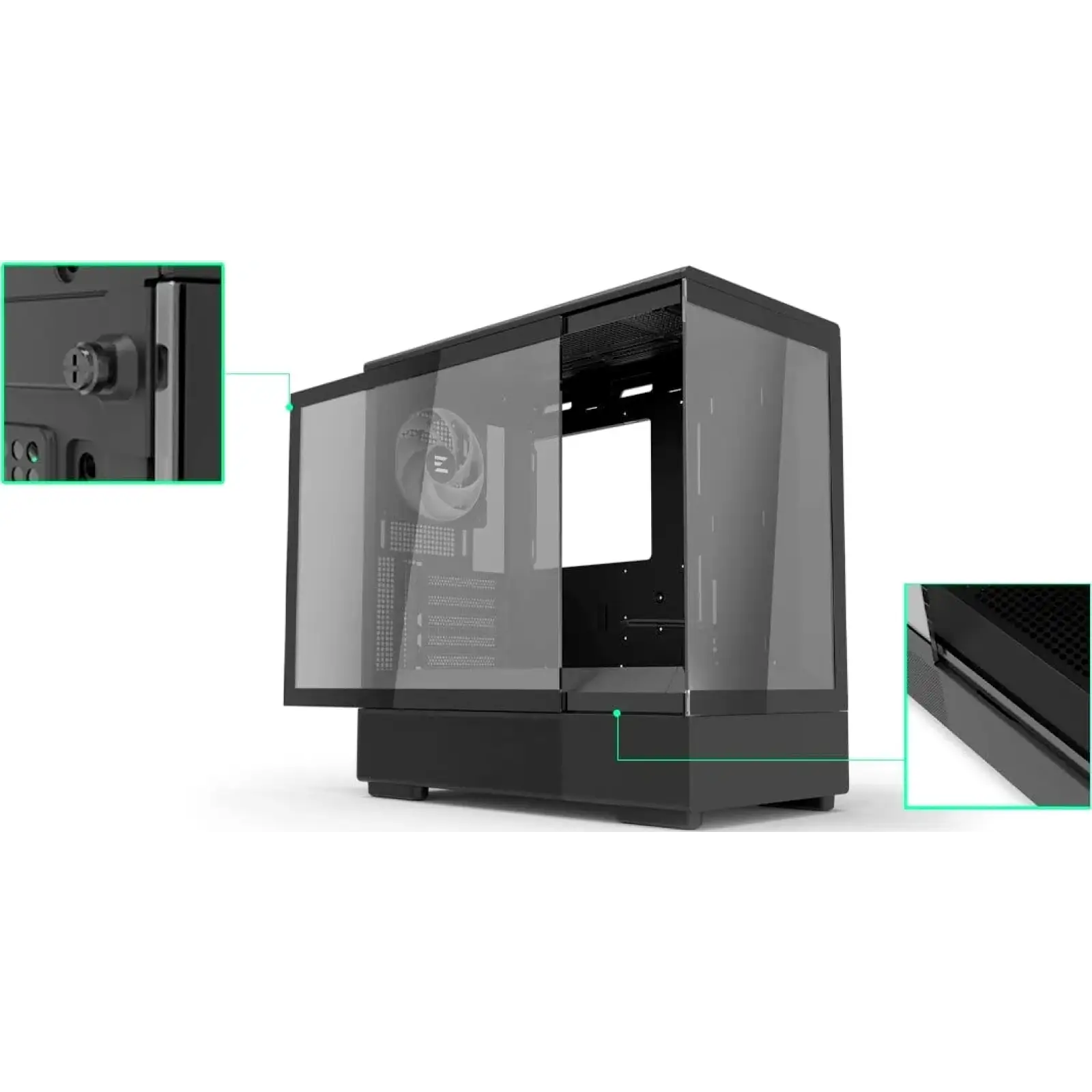 Корпус Zalman P10 Black Без БП (P10BLACK) UA