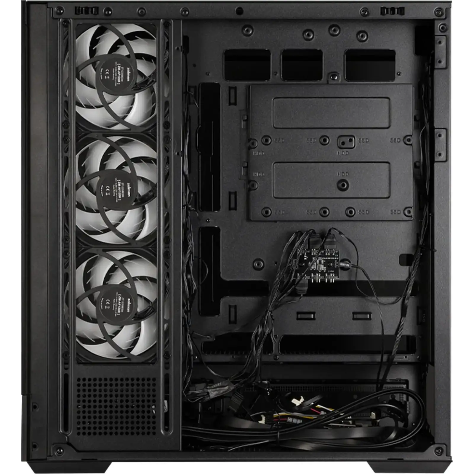 Корпус Zalman P40 DS Black Без БП (P40DSBLACK) UA