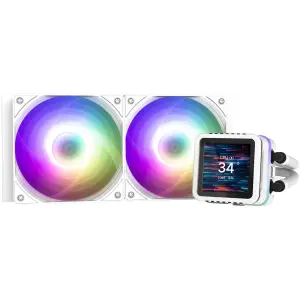 Система водяного охолодження Zalman Alpha 2 DS A24 ARGB White (ALPHA2DSA24WHITE) UA