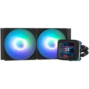 Система водяного охолодження Zalman Alpha 2DS A24 ARGB Black (ALPHA2DSA24BLACK) UA